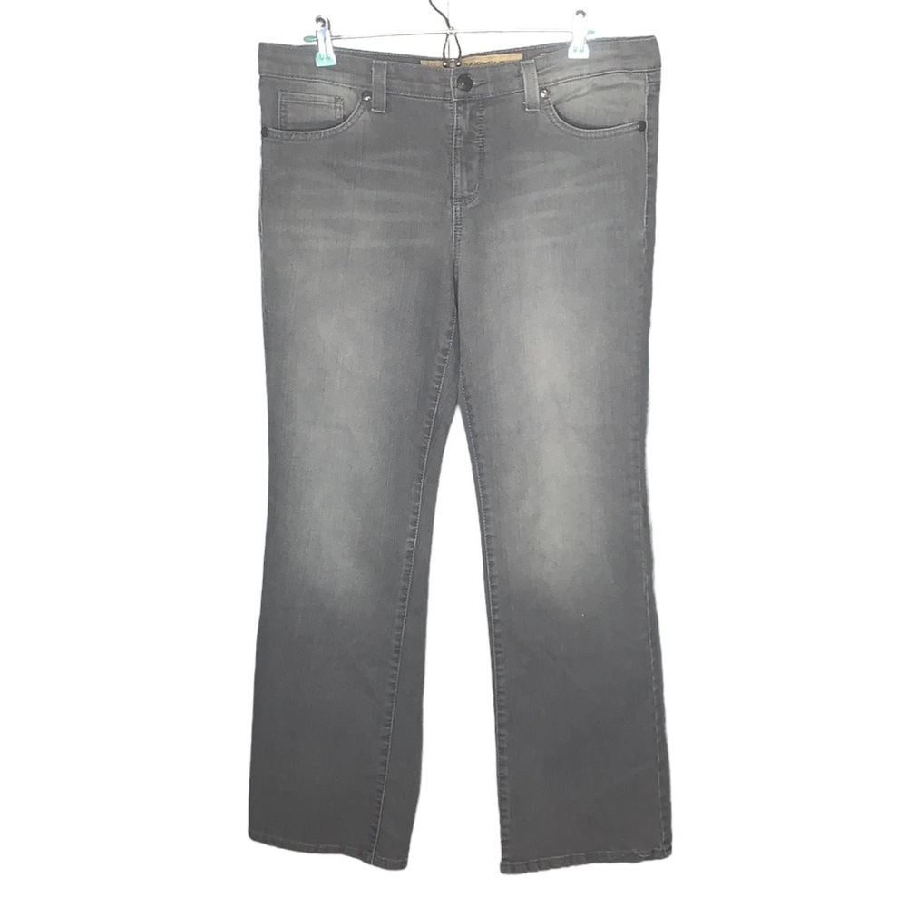 Vintage America jeans‎ gray mid rise boot cut size 14